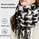 thumbnail image 5 of Bufanda de invierno, Bufandas cálidas, Accesorios para clima frío, Bufandas con flecos, 5 of 5