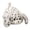 White Black Spots, variant on Realistic Stuffed Animal Plush Toy with White Black Spots, Soft Sleep Aid Comfort Companion for Anxiety Relief, Cuddly Friend for Bed, Couch