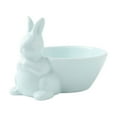 thumbnail image 3 of Nsxcdh Large Capacity Rabbits Shape Tableware Ceramic Dessert Bowl Fruit Salad Bowl, 3 of 7