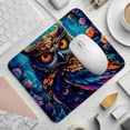 thumbnail image 2 of Owl Square Desk Mat Mousepad, 8.3x9.8 Inch Non-Slip Rubber Bottom, Printed Gaming Mousepad for Office and Gaming, 2 of 6