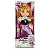 Disney Animator's Collection Princess Aurora Toddler Doll with Plush Owl Friend from Sleeping Beauty - 16" H