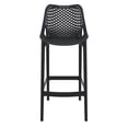 thumbnail image 3 of Compamia Tabouret de Bar de Patio à Air - Ensemble de 1, Noir, 3 of 8