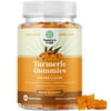 Immune Booster Turmeric Gummies for Joint Support and Anti Aging Skin Care by Natures Craft