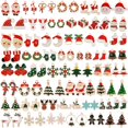 thumbnail image 1 of Abalorios navideños Acejoz, 100 unidades, 50 pares, para hacer joyas, 1 of 7