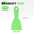 thumbnail image 2 of Uxcell 4pcs Putty Scraper 1.5" Plastic Flexible Tool for Pasting Plaster Repairing Walls, 2 of 7