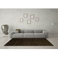 thumbnail image 3 of Ahgly Company Indoor Rectangle Abstract Brown Modern Area Rugs, 2' x 4', 3 of 4