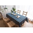 thumbnail image 4 of Bohemian Tablecloth for Rectangle Tables Heavyweight Cotton Linen Boho Style Table Cover for Kitchen Dinning Tabletop Decoration, 4 of 6