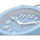 thumbnail image 2 of (Azul) Mini reloj despertador silencioso de estilo clásico, reloj despertador redondo de doble campana, 2 of 5