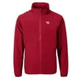 thumbnail image 2 of Men's Cutter & Buck Red Dayton Flyers Charter Eco Recycled Full-Zip Jacket, 2 of 3