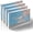 5X7, variant on 4 Pack Picture Frames 5x7, Double Sided Photo Blocks - 20% Extra Thick Self Standing Clear Frameless Holder, Desktop Display for Wedding Photos, School Portraits & Office
