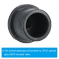 thumbnail image 5 of Unique Bargains UPVC Reducer Pipe Fitting 25mm OD 11mm Barbed, 6 Pack Straight Coupling Adapter Connector, Grey, 5 of 5