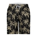 thumbnail image 4 of ZCFZJW Men's Swim Trunks Quick Dry Bathing Suit Swimming Board Shorts Regular Fit Casual Tropical Palm Tree Printed Drawstring Elastic Waist Beach Swimwear with Pockets Multicolor#02 M, 4 of 4