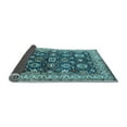 thumbnail image 2 of Ahgly Company Indoor Round Oriental Light Blue Industrial Area Rugs, 6' Round, 2 of 4