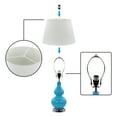 thumbnail image 6 of Abble Modern 2pcs Table Lamps Set with Beige Lamp Shade for Living Room and Bedroom -Blue, 6 of 8