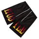 thumbnail image 4 of Pantalones cortos deportivos para hombre con estampado de llamas, pantalones cortos de entrenamiento holgados con cordón informal para el verano, 4 of 8