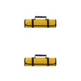 thumbnail image 3 of Bolsas de herramientas multibolsillo Speravity almacenamiento impermeable rodillo de mano Borde negro amarillo 2piezas, 3 of 6