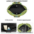 thumbnail image 5 of Sac de Voyage Tournesol Jaune Boho, Weekender Floral de Campagne, Léger, Grande Capacité, 5 of 5