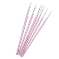 thumbnail image 4 of Oil Paint Brushes, Watercolor Brushes Multi Function Wide Application  For DIY For Home For School Hibiscus Color,Bamboo Green,Sakura Pink, 4 of 8