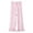 Glisme Pink66, variant on Glisme Casual Pants For Women Retro Plaid Printed Elastic High Waisted Micro Flared Casual Pants Pink Trousers Athletic Fit