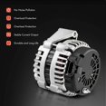 thumbnail image 6 of A-Premium Alternator Compatible with Toyota Corolla 1998-2002 & Chevrolet Prizm 1998-2002, 80Amp 12V Clockwise 6-Groove Pulley, Replace# 101211-9960, 270600D010, 6 of 9