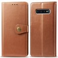 thumbnail image 1 of Funda con tapa tipo cartera compatible con Samsung Galaxy A20E, funda tipo monedero delgada con soporte [ranuras para tarjetas] silicona a prueba de golpes oso de fresa  Electrónica, 1 of 4