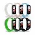 thumbnail image 1 of Chenchen 6 Pack Replacement Bands Compatible with Xiaomi Smart Band 8 Active and Redmi Band 2, Colorful Sporty Straps, Soft & Breathable, Quick Release, 1 of 1