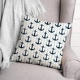 thumbnail image 3 of Creative Products Nautical Anchors 18 x 18 Spun Poly Pillow, 3 of 3