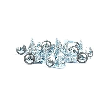 FASTENER TREE #8x1/2" New Carbon Steel, Truss Head Screws, 100Pcs Self Tapping Screws for MDF