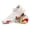 White, variant on lnmuld Men Women Barefoot Shoes Breathable Mesh Shoes for Water Yoga Fitness Hiking Color:Purple,Size:7.5