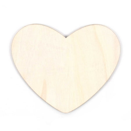 Hello Hobby Wooden Heart Shape, 0.07 lbs