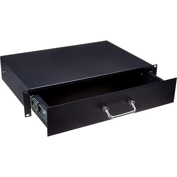 CNAweb 19 Inch Rack Mount 2U Drawer for IT Network Server Data Cabinet