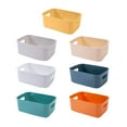 thumbnail image 1 of MasteelfCA 7pcs Household Pantry Organizer Storage Bins Plastic Storage Basket for Kitchen (Mixed Color), 1 of 7
