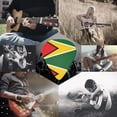 thumbnail image 5 of 6 Pack Guitar Picks Plectrums Guyana Flag Guitar Pick Guitar Picks for Women Men Beginner Guitar Palyers, 5 of 7