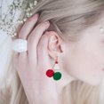 thumbnail image 3 of BNNG Vintage Christmas Earrings Christmas Stocking Earrings Christmas Asymmetrical Earrings Santa Claus Tree Snowman Elk Bell Stud Earrings Chritmas Glamour Earrings, 3 of 3