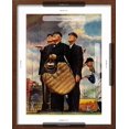 thumbnail image 5 of Art.com Tough Call - Bottom of the Sixth (Three Umpires), April 23, 1949 Giclee Print by Norman Rockwell, Brown Frame Wall Art, 17" x 21", 5 of 5
