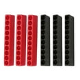 thumbnail image 2 of 6Pcs Bit Holder 10 Hole 1/4 Hex Shank Screwdriver Plastic Screwdriver Storage, 2 of 9