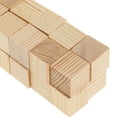 thumbnail image 3 of 20 Piece 15mm Wood Blocks Puzzle Unfinished Wooden Pieces for Model Making Wood Crafts, 3 of 9