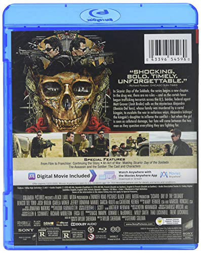 Sicario/Sicario 2 (Blu-ray), Sony Pictures, Action & Adventure - image 3 of 3