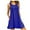 Navy, variant on VERUGU Nightshirt for Women Sleeveless Sleepwear Nightgown V Neck Henley Tunic Tank Dress Casual Loungewear Loose Ruched Pajama Dress Blue S