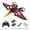 RED, variant on Remote Control Dinosaur Pterosaur RC Plane with Headless Mode, Altitude Hold, Lights for Kids Gifts(Red)