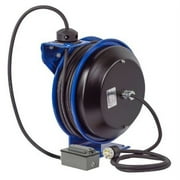 Coxreels Spring Driven Cord Reel Duplex Industrial Rec 12Ga X 50'