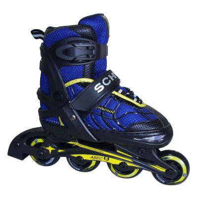Schwinn Boys Adjustable Inline Skates Roller Blades Size 1-4 Abec5 Max Wheels for sale online 