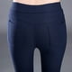 thumbnail image 2 of Leggings gruesos con forro polar, pantalones de cintura alta para mujer, pantalones ajustados con cintura elástica, pantalones casuales de otoño e invierno para mujer, 2 of 5