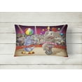 thumbnail image 2 of Carolines Treasures APH3816PW1216 Circus Elephand & Dolphin Fabric Decorative Pillow, 2 of 3