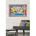 thumbnail image 2 of Marvel Trading Cards - Iceman Wall Poster, 22.375" x 34" Framed, 2 of 6