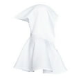 thumbnail image 1 of Bewildely Fiesta de Halloween Banquete Capucha Decoración Capa Mantón Decoración Adultos Medieval Cowl Hat Photo Prop Holiday Festival Accesorio Kits de decoración para fiestas Blanco Bewildely HA069098-01, 1 of 6