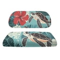 thumbnail image 2 of Pzuqiu Turtle Hibiscus Pattern Golf Cart Bench Seat Covers All Seasons, Fit for Outdoor Golf Carts Suitable for Ezgo 2 Passenger Carts, 2 of 9