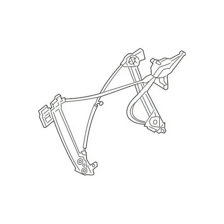 Genuine OE Ford Window Regulator - FR3Z-6623208-A Fits select: 2015-2018 FORD MUSTANG