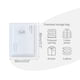 thumbnail image 2 of Bolsa de almacenamiento al vacío Milky White | Triple Sellado Hermético PA+PE | Organizador de ropa para colchas de cama | Ahorro de espacio reutilizable y duradero | Compresión de Viajes | 1 Pack, 2 of 2