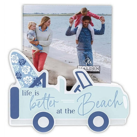 Malden 4x4 Life is Better at The Beach Car Frame